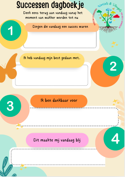 Gratis download Successen dagboekje
